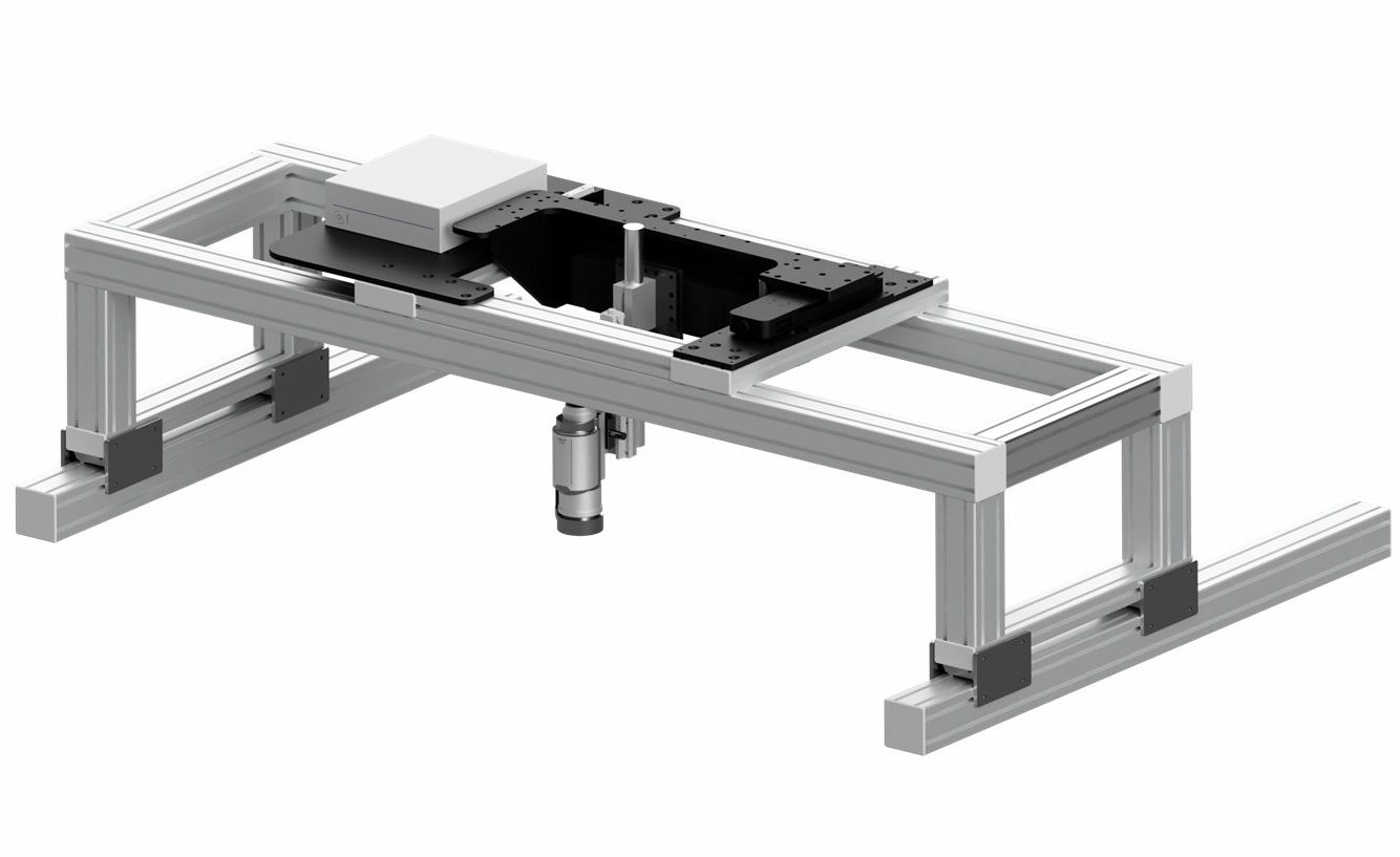 HIROX Gantry Scanning Stand ST-GBF2 for digital microscopy scanning and 3D measurement, panorama stitching